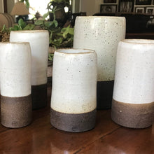 Black Linen Dipped Cylinder Collection